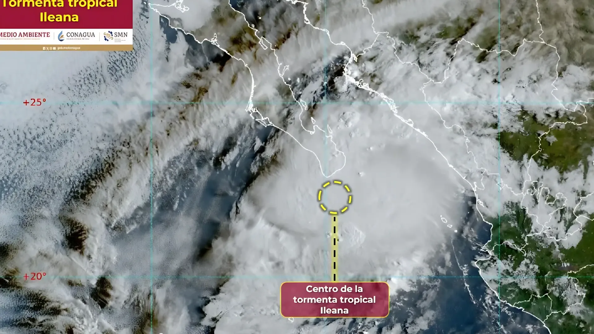 Saldo blanco en Sonora por  tormenta tropical “Ileana”