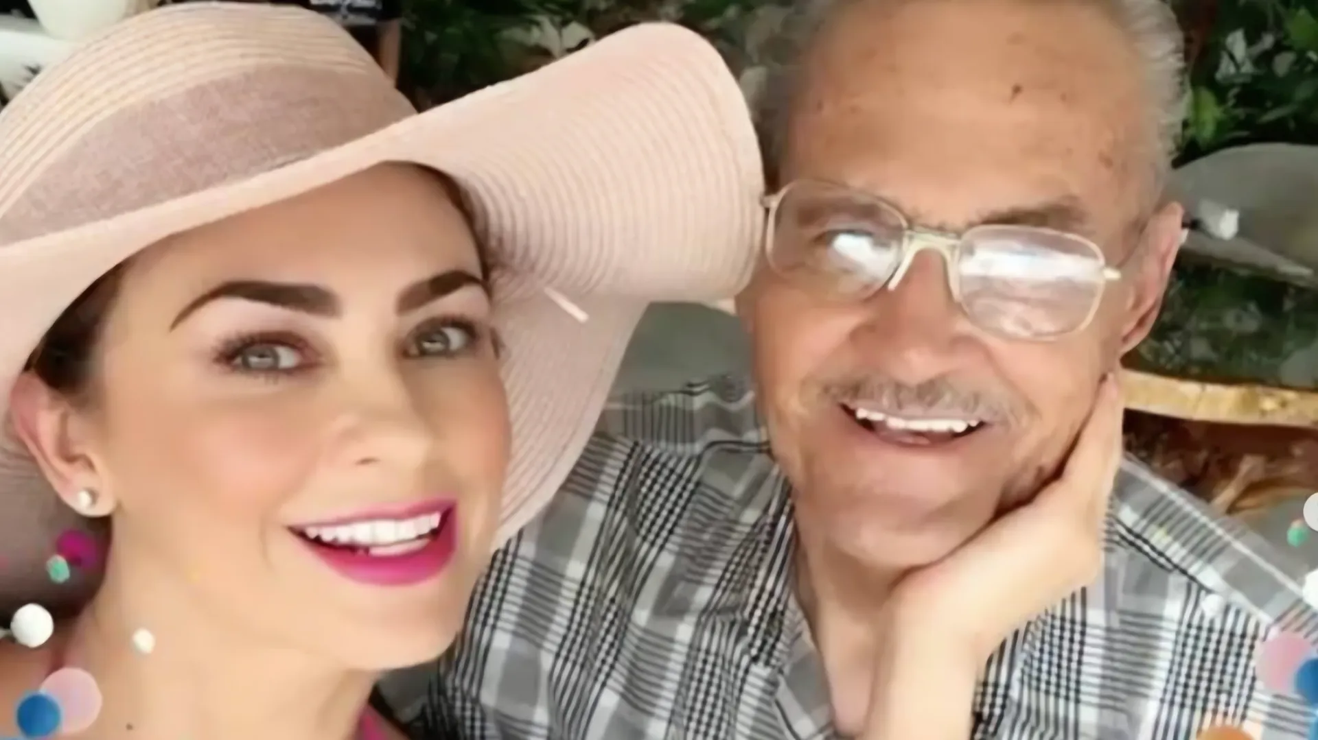 Aracely Arámbula recuerda a su padre con emotivo mensaje