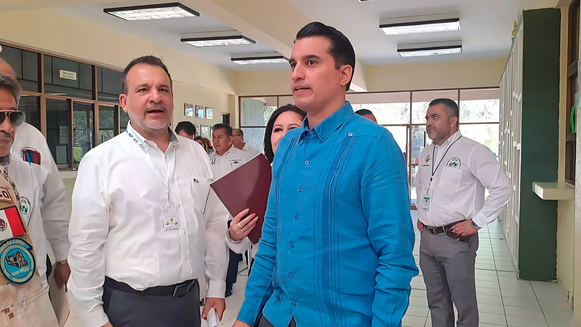 Aborda titular de la SEC en Sonora temas de seguridad escolar  durante visita a Nogales