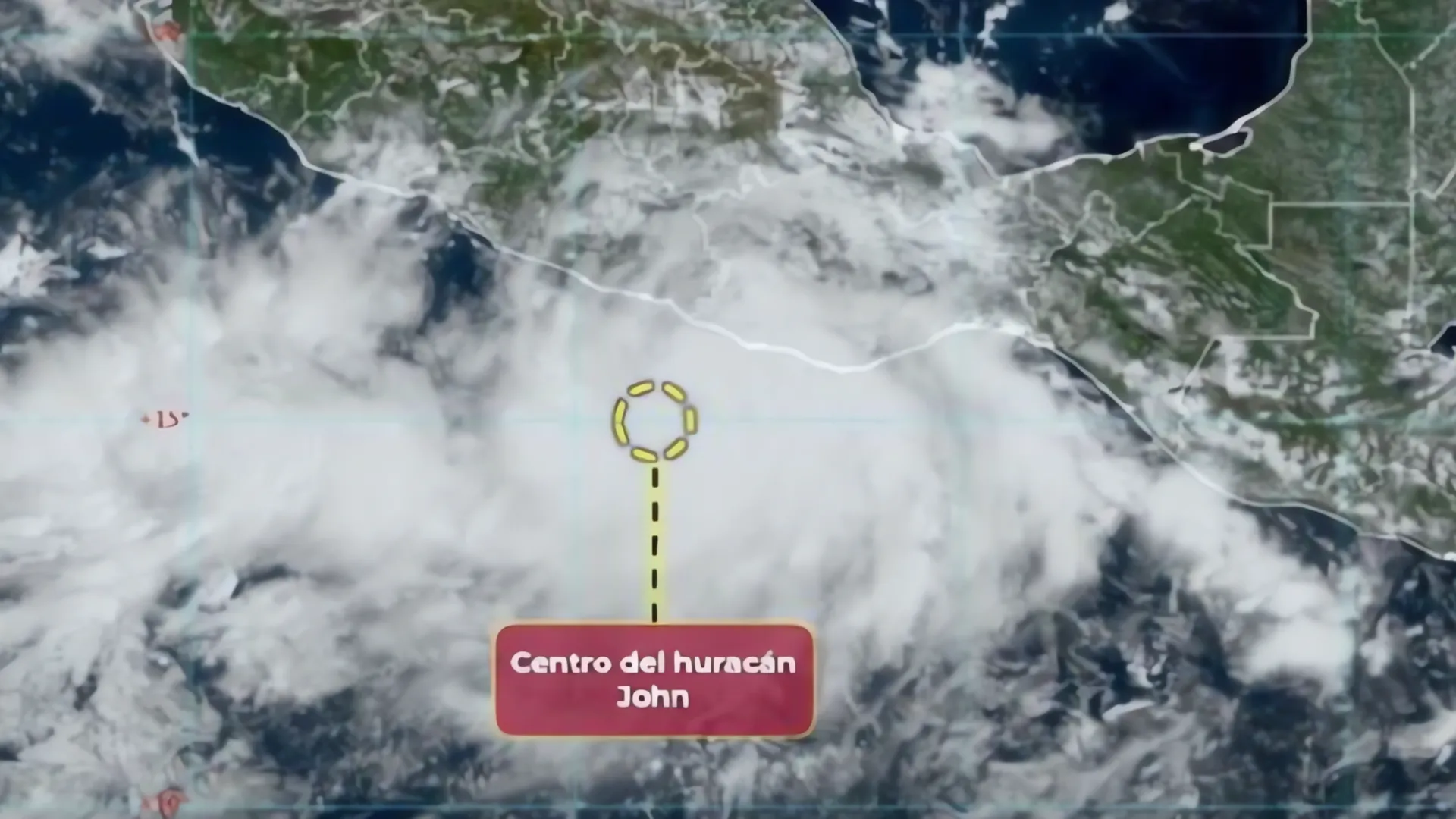 Huracán John se intensifica y amenaza costas de México