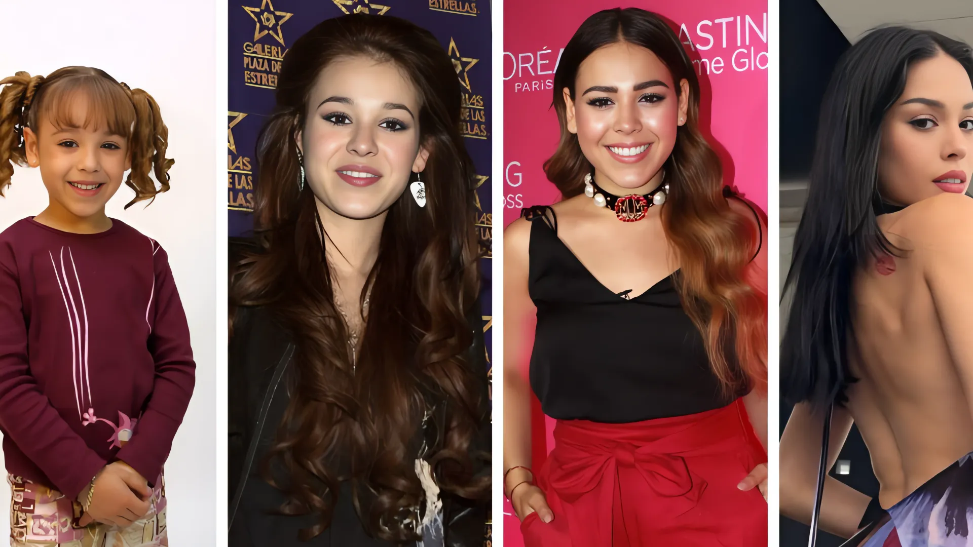 Danna Paola: La transformación de una estrella