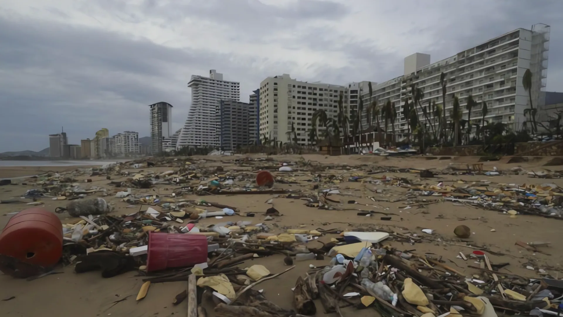 Acapulco: Huracán 'John' obliga a CFE suspensión de servicio de luz