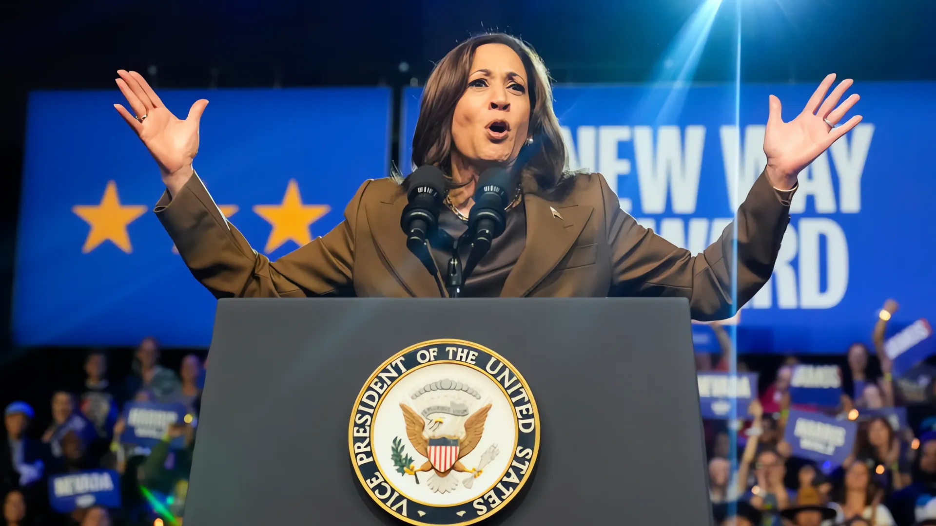 Harris critica a Trump por su respuesta al huracán Helene y alerta sobre el peligro de Milton