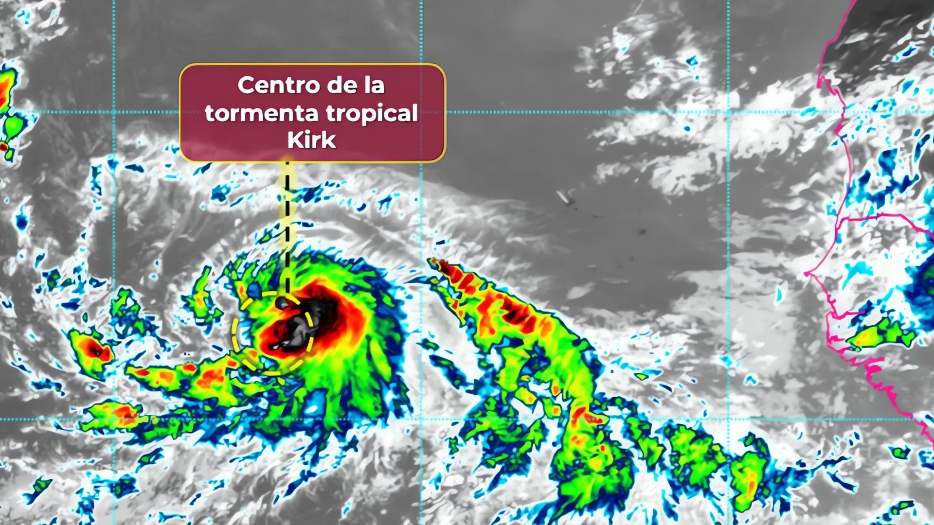 Tormenta tropical Kirk: ¿Huracán en camino?