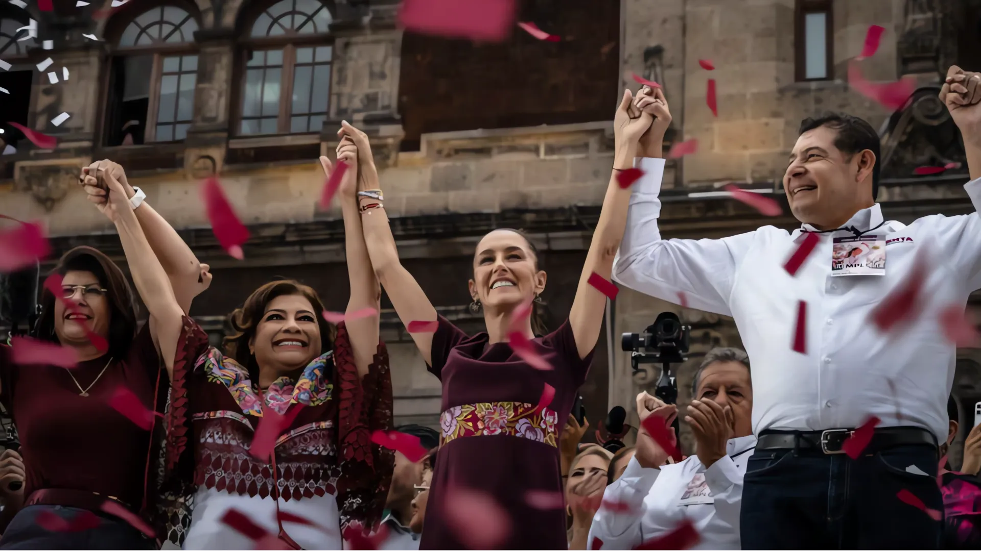 Zócalo: ¡Prepárate para la fiesta! Música, baile y discurso de Claudia Sheinbaum