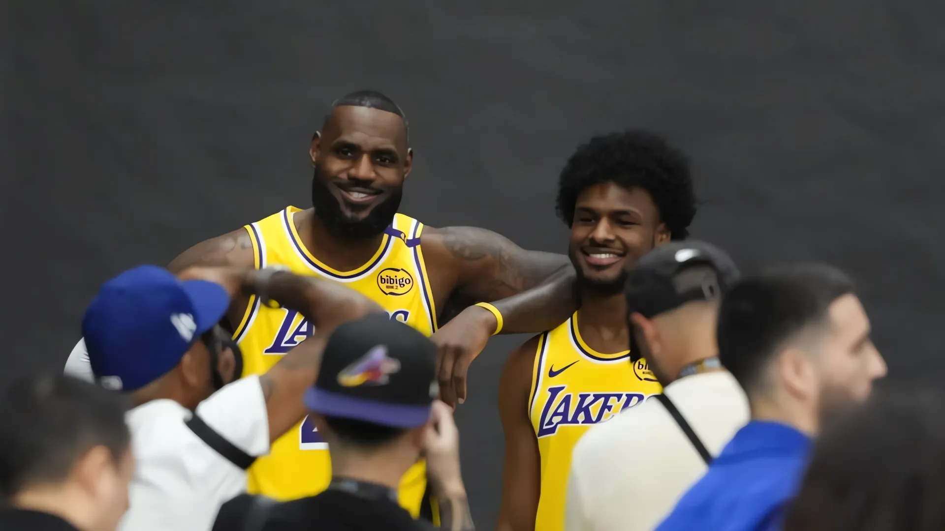 LeBron James y Bronny juntos en los Lakers: Un sueño hecho realidad