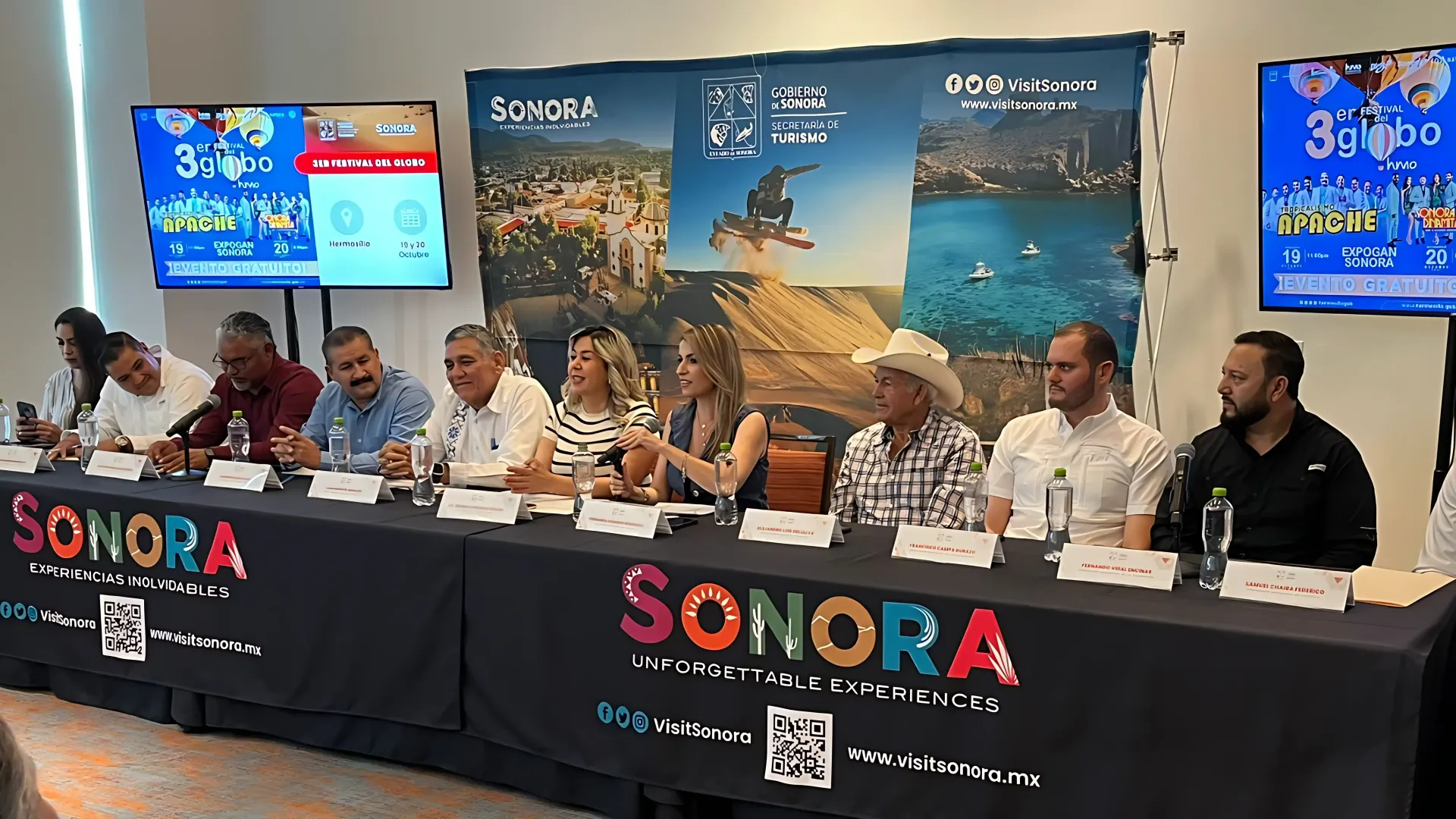 Presentan cartelera de eventos para octubre en Sonora