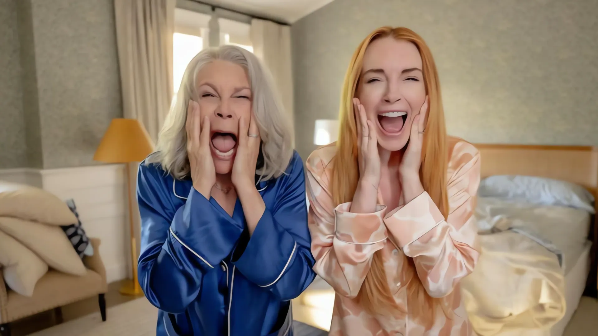 ¡Sorpresa! Lindsay Lohan y Jamie Lee Curtis revelan la fecha de estreno de "Freaky Friday 2"