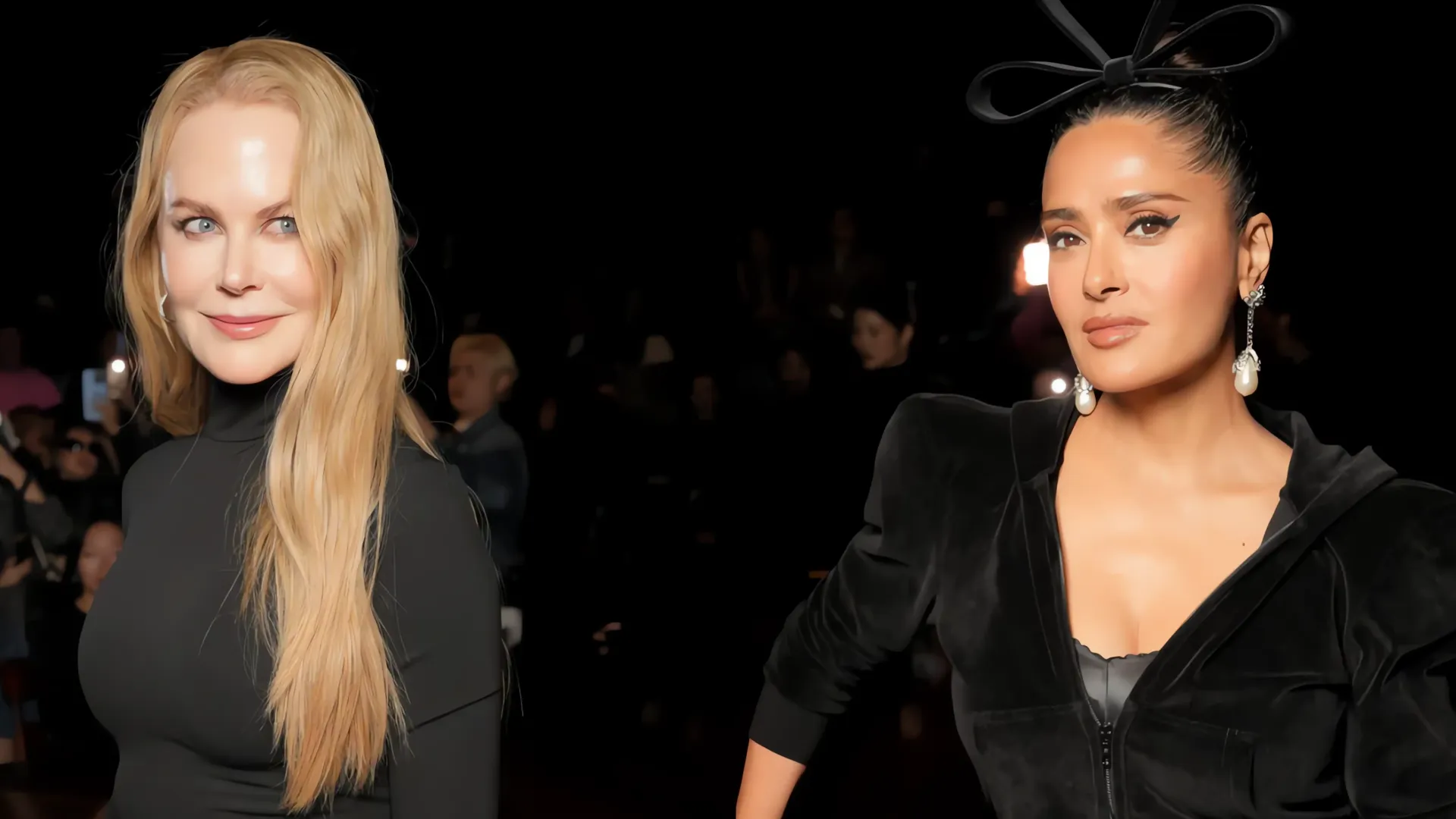 Nicole Kidman y Salma Hayek: Un tenso encuentro en la Semana de la Moda de París