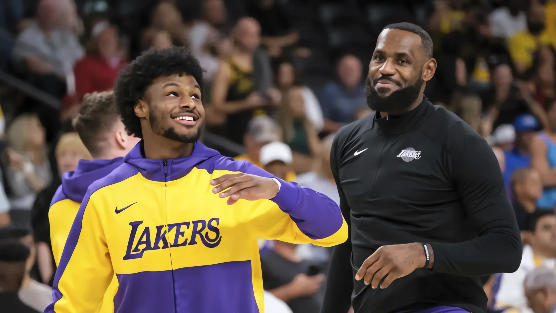 LeBron James y Bronny James, la primera dupla de padre e hijo en la NBA: Un sueño hecho realidad