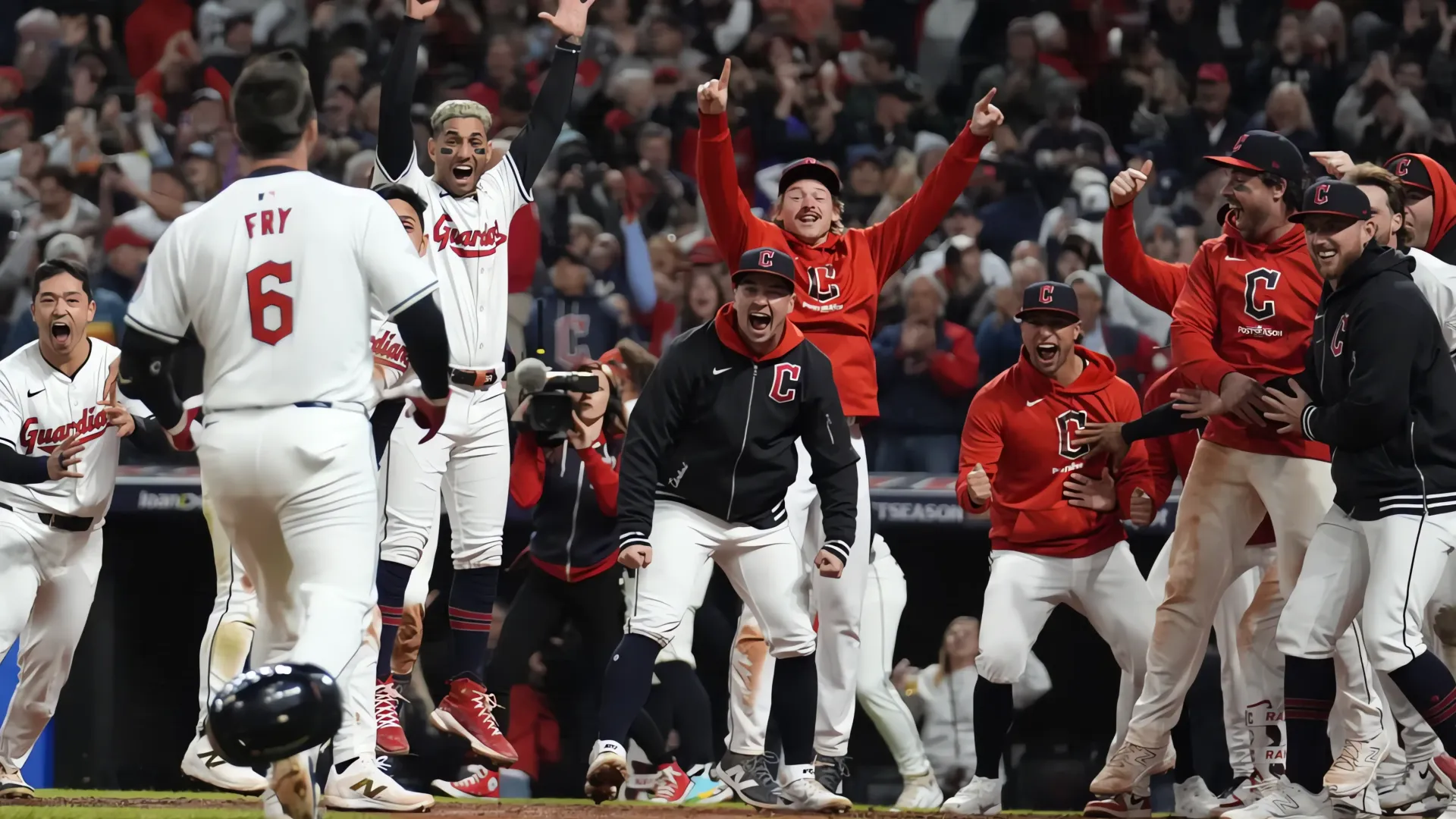 ¡Los Guardianes Resucitan! Jonrón de Fry Le da la Victoria Inesperada a Cleveland