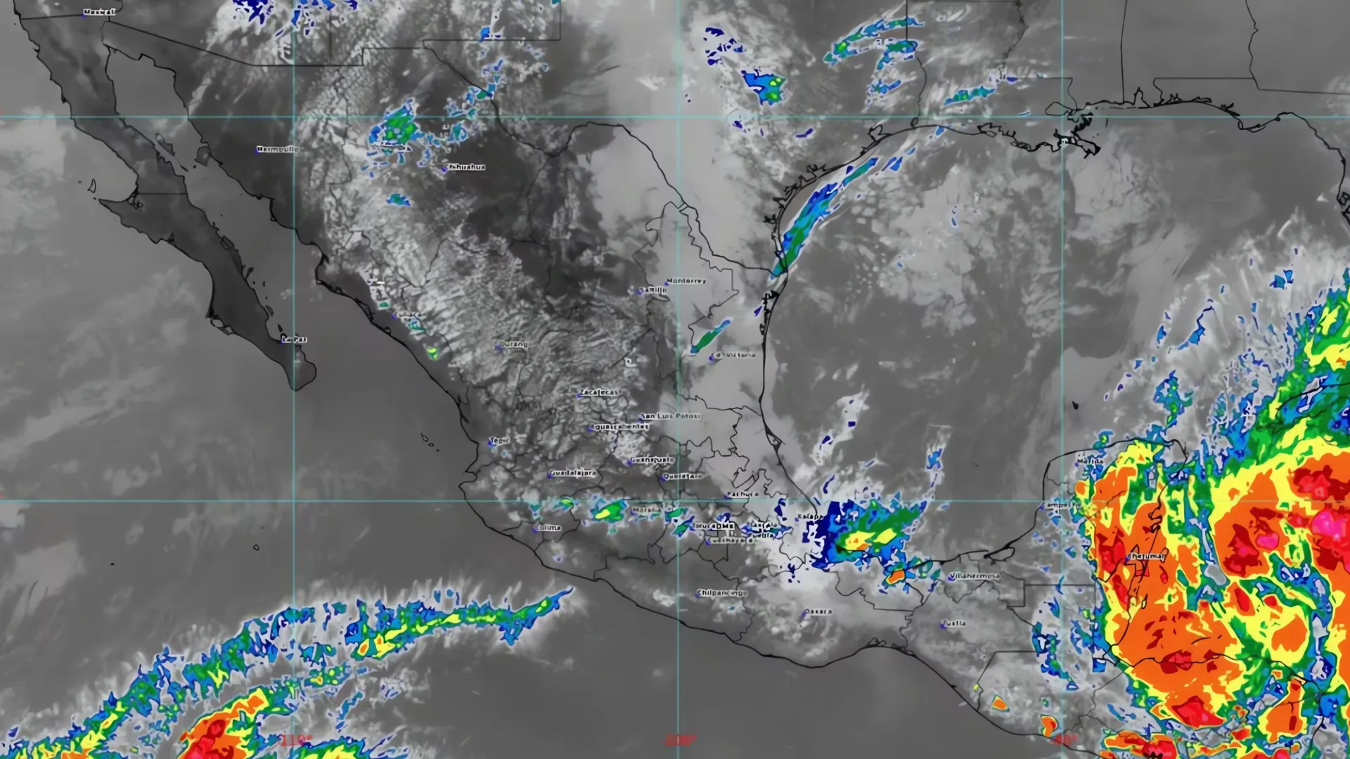 ¿Se acerca un nuevo ciclón a México? "Quince" amenaza con lluvias torrenciales