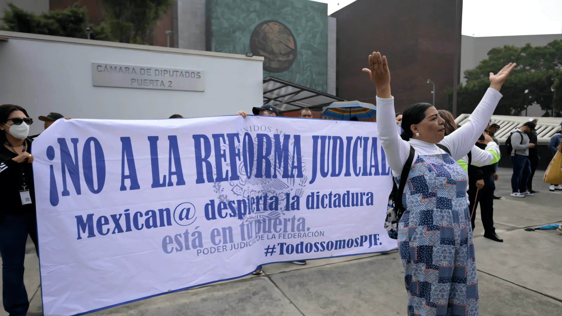 Jueces Federales mantienen suspensión de labores en repudio a la Reforma Judicial