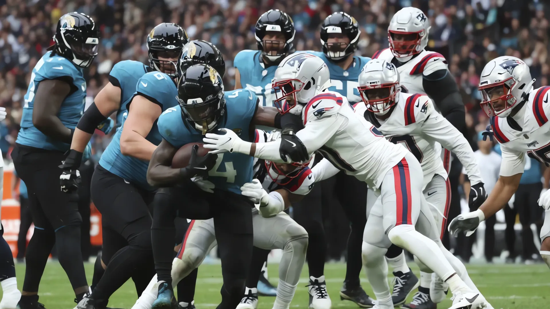 ¡Los Jaguars Rugieron en Wembley! Tank Bigsby Lideró la Victoria sobre los Patriots