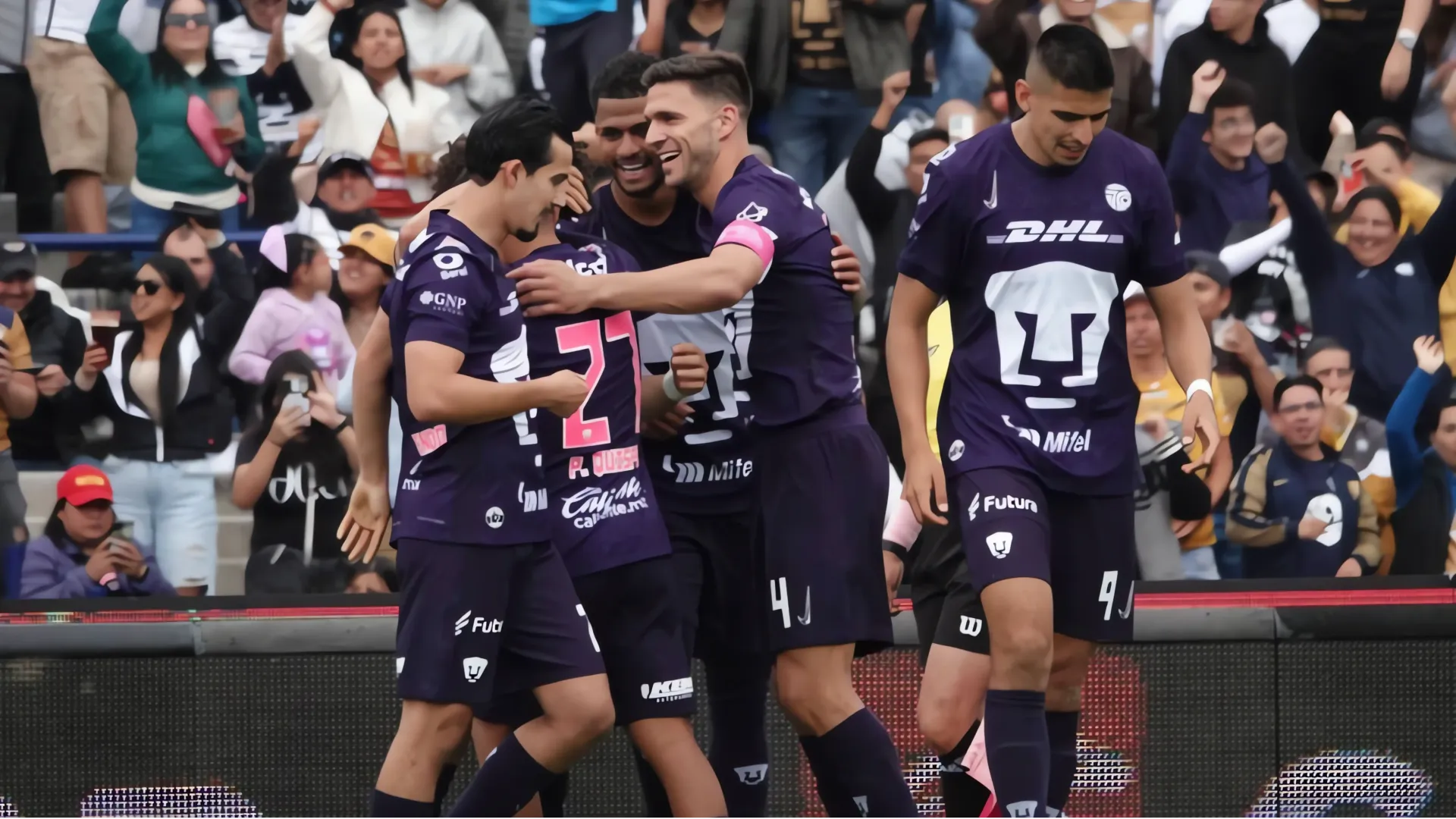 Pumas Golea al Atlético de San Luis: Huerta se Convierte en Héroe con Doblete