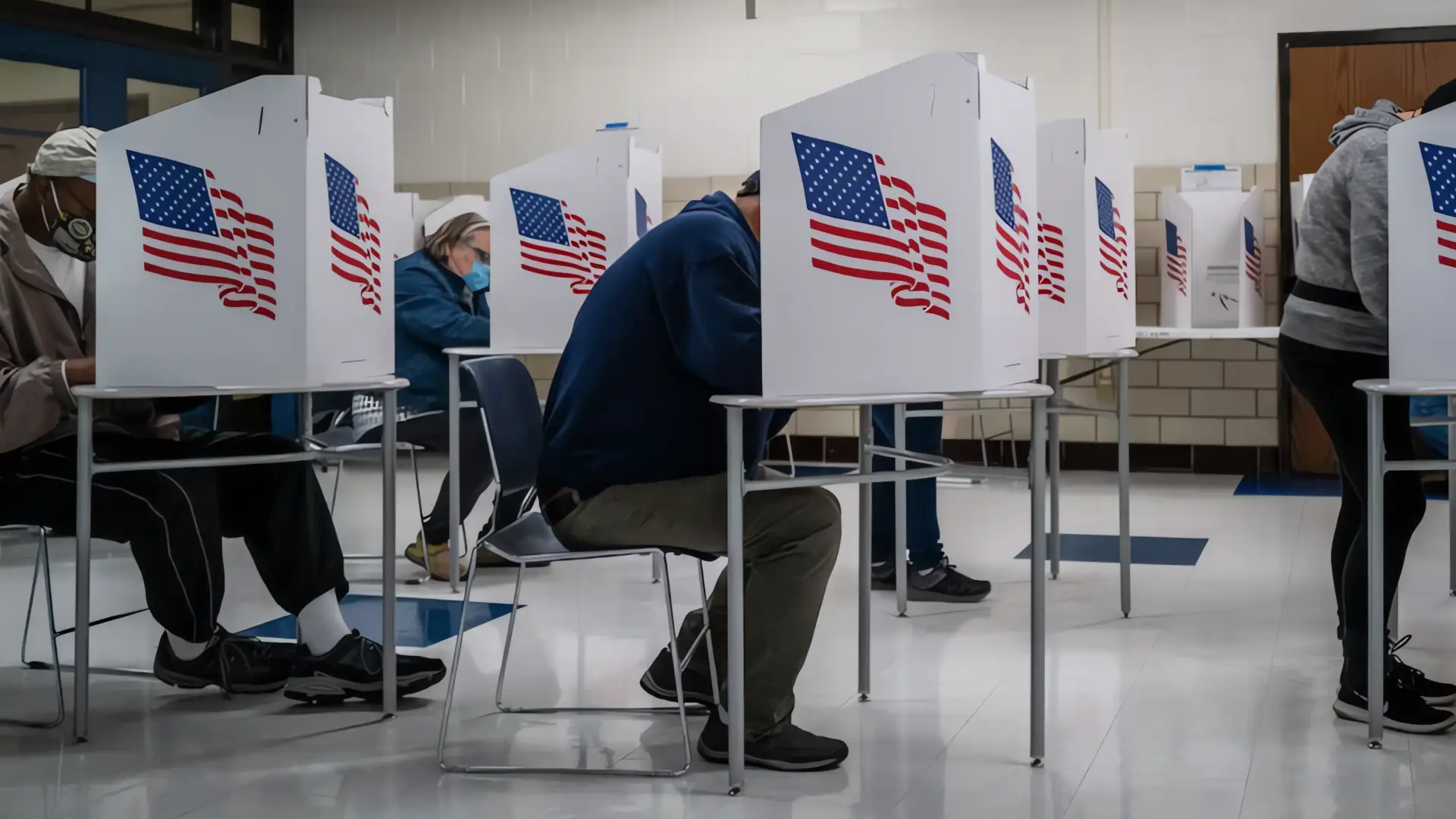 Estados Unidos refuerza la seguridad en las elecciones con drones y botones del pánico