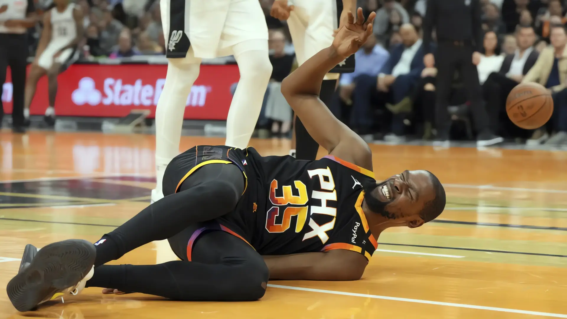 Lesión de Kevin Durant: un golpe para los Suns de Phoenix