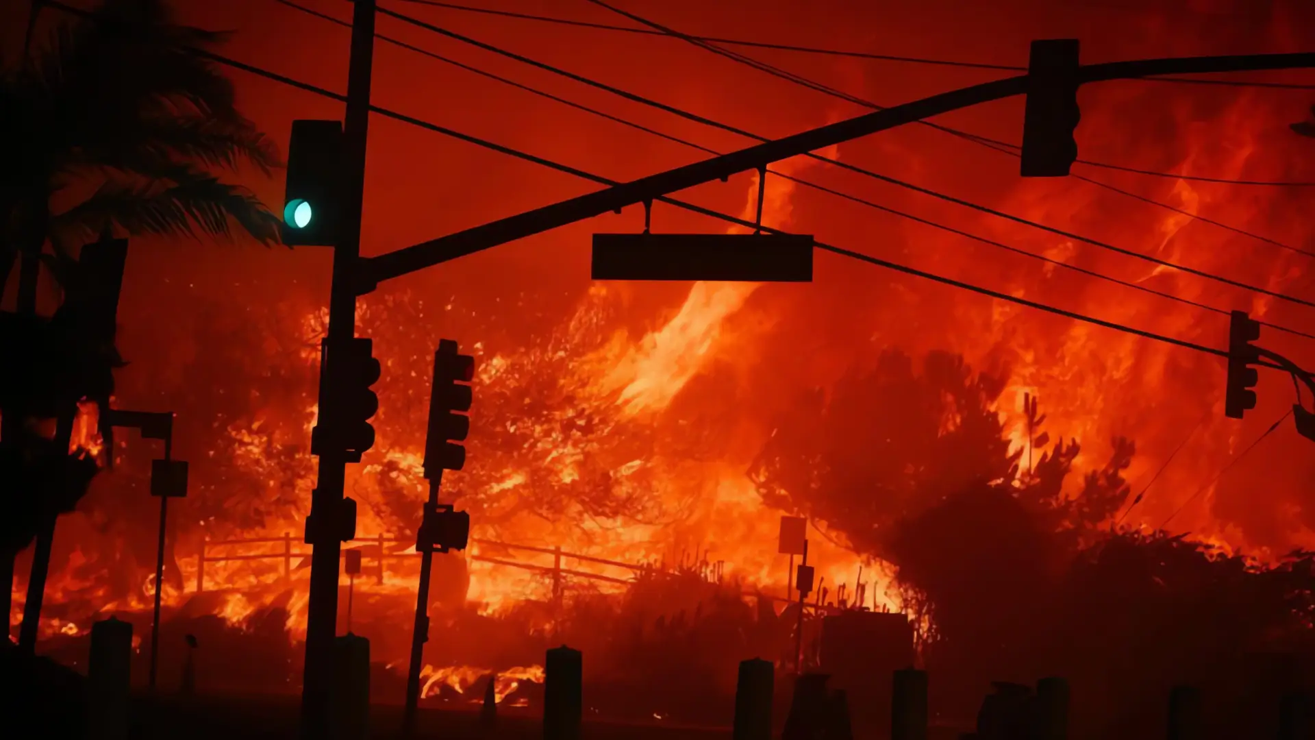 Incendio Hughes: 31,000 evacuados en Los Ángeles