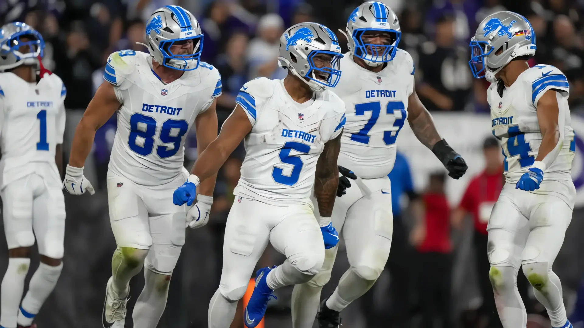 Lions humillan a Ravens con contundente victoria en Baltimore
