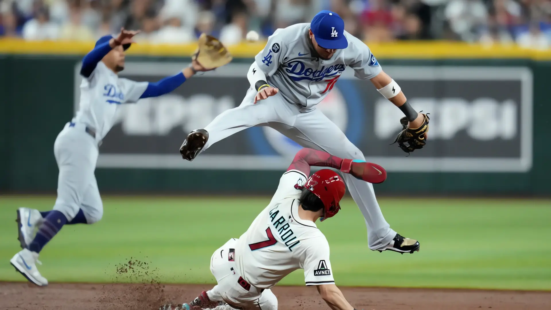 Dodgers vencen a Diamondbacks en emocionante juego de 11 entradas