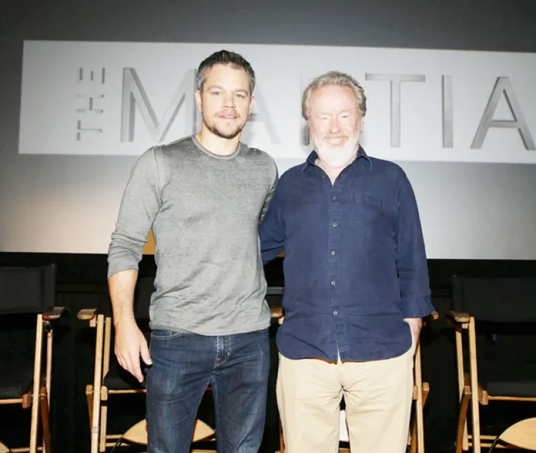 Matt Damon pide el Oscar para Ridley Scott por ‘TheMartian’