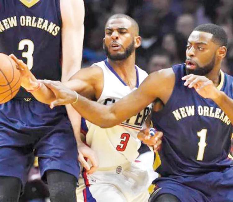 Salvan triunfo los Clippers, noveno al hilo