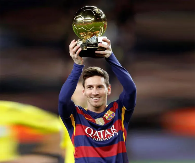 Presenta Messi su Balón de Oro