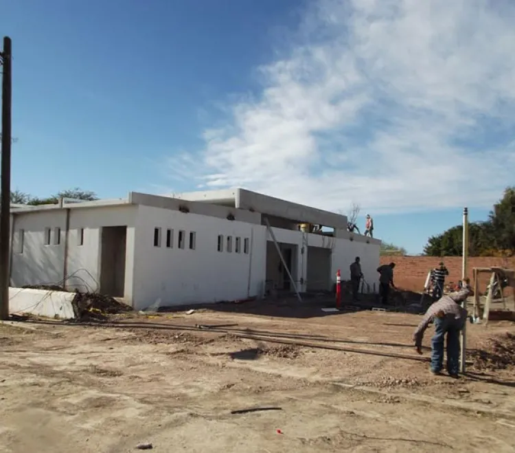 Avanza construcción de unidad médica del IMSS en Santa Ana