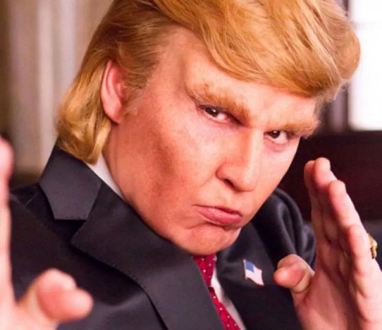 Johnny Depp se transforma en Donald Trump