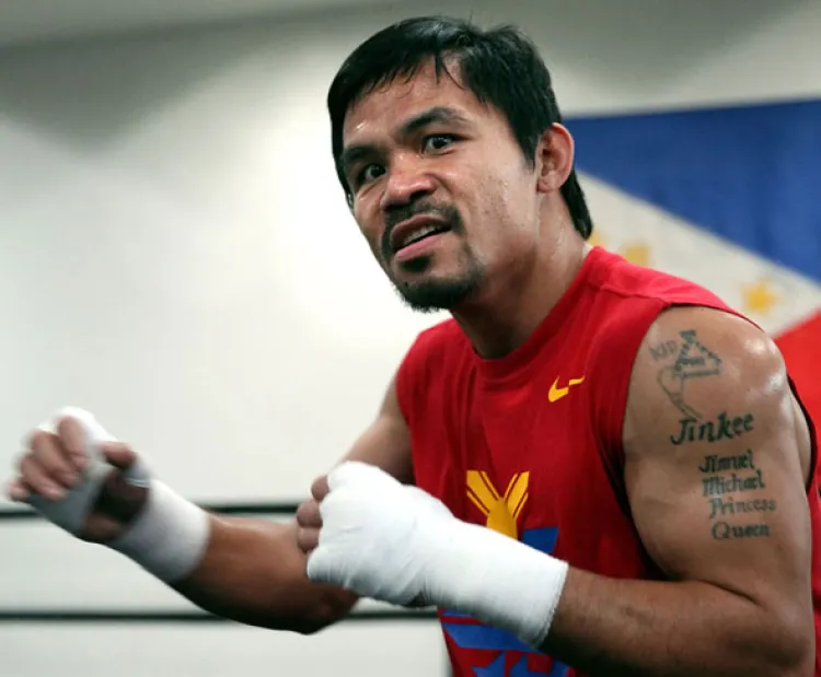 Corta la Nike  con Pacquiao