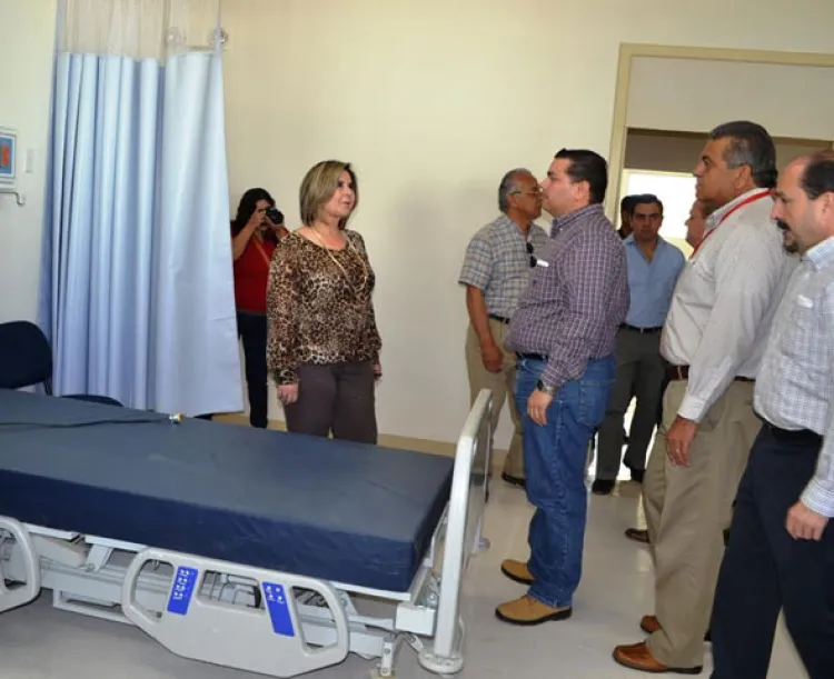 ‘Ahora sí operará el  nuevo Hospital  General de Caborca’