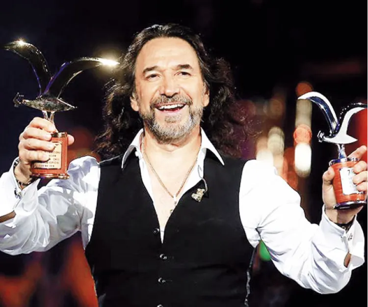 Marco Antonio Solís vuela con  las gaviotas de Viña del Mar