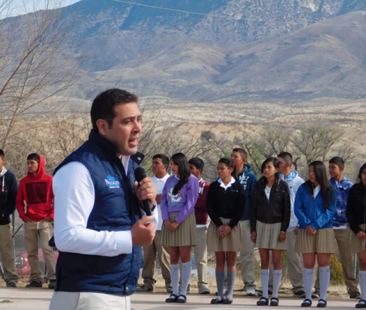 Anuncia Temo Galindo proyecto de agua potable en Mascareñas