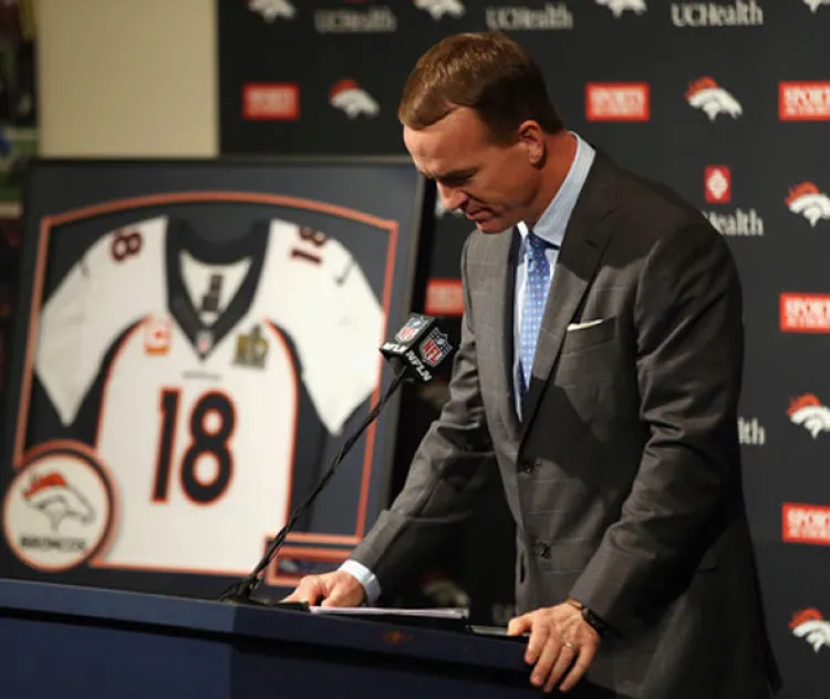 Acaba la era de Manning, despedida emotiva