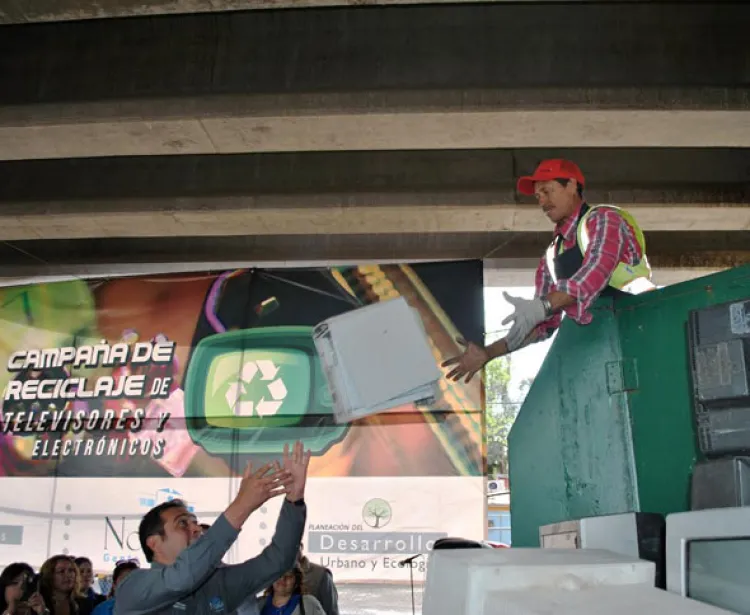 Arranca programa de  reciclaje de electrónicos