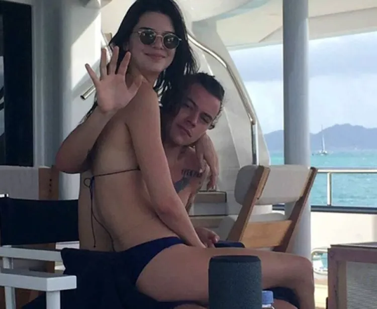 Filtran fotos del romance entre Kendall Jenner y Harry Styles