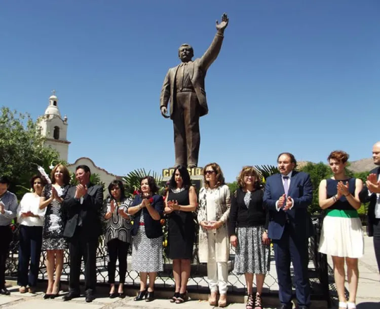 Honran vida de Colosio en Magdalena