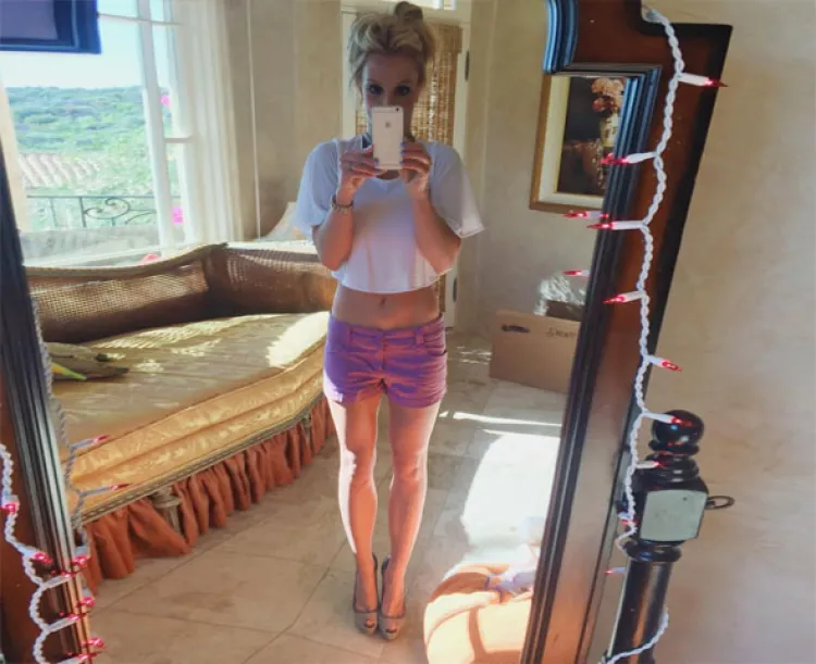 Britney Spears calla a sus críticos con selfie