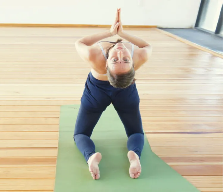 Silvia Consolini, maestra nómada de yoga