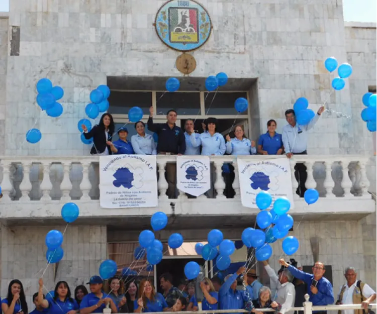 Ayuntamiento se une a la concientización sobre el autismo