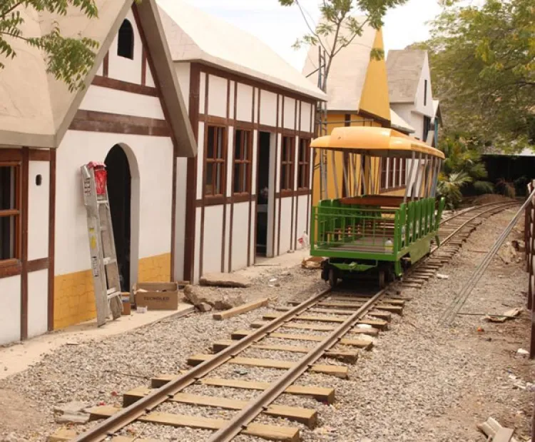 Lleva un 85% de  avance remodelación  del Parque Infantil