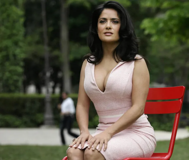 Salma Hayek se burla del error de Donald Trump