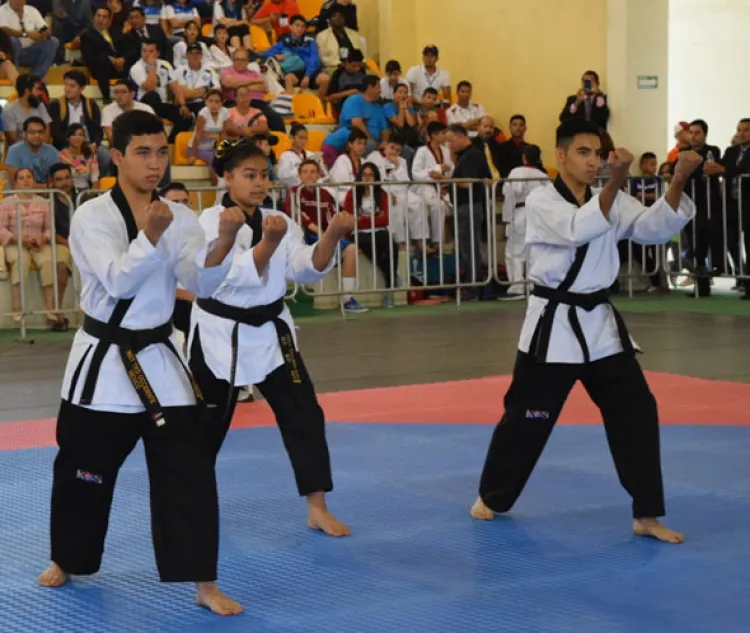 Manda a siete en taekwondo