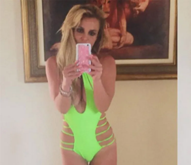 Britney Spears presume su traje de baño favorito