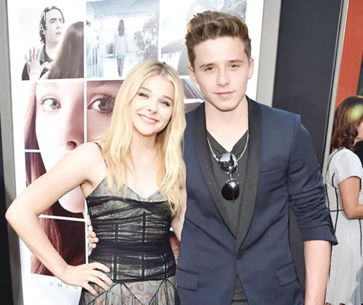 Chloë Grace Moretz y Brooklyn Beckham  se dejan ver ya como novios