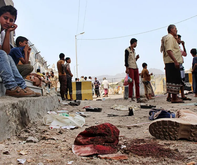 Deja atentado de ISIS 41 muertos en Yemen