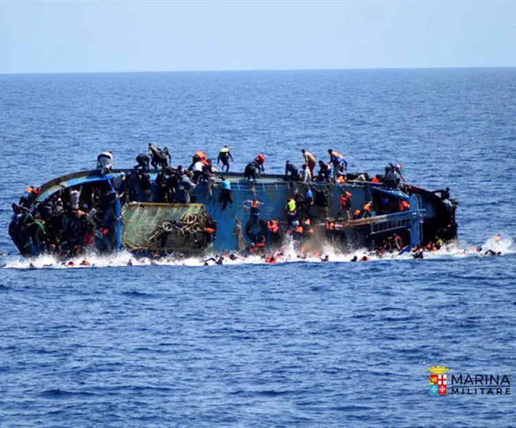Rescata Italia a 500 migrantes del mar, murieron seis