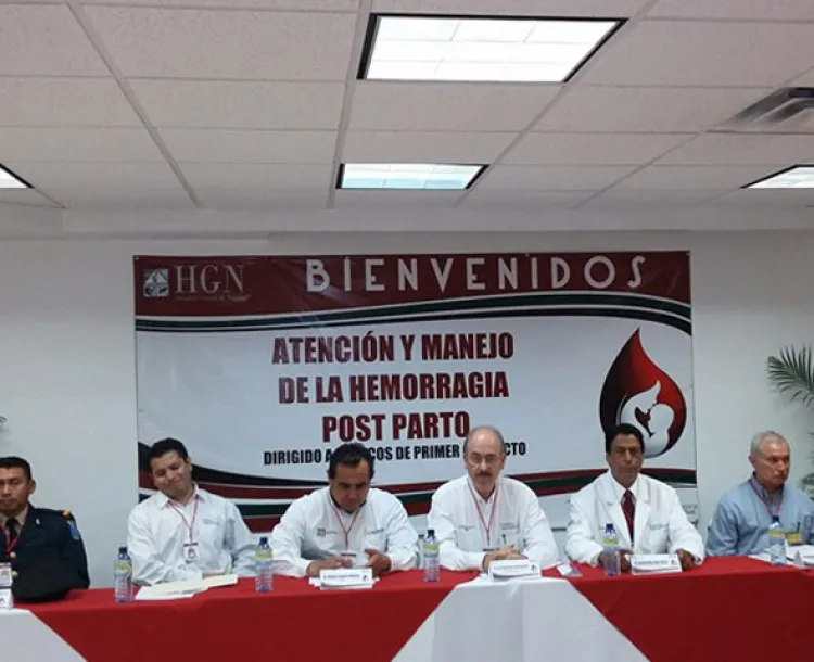 Imparten capacitación en HG contra muerte materna