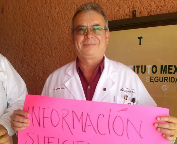 Médicos se suman a protesta por agresiones