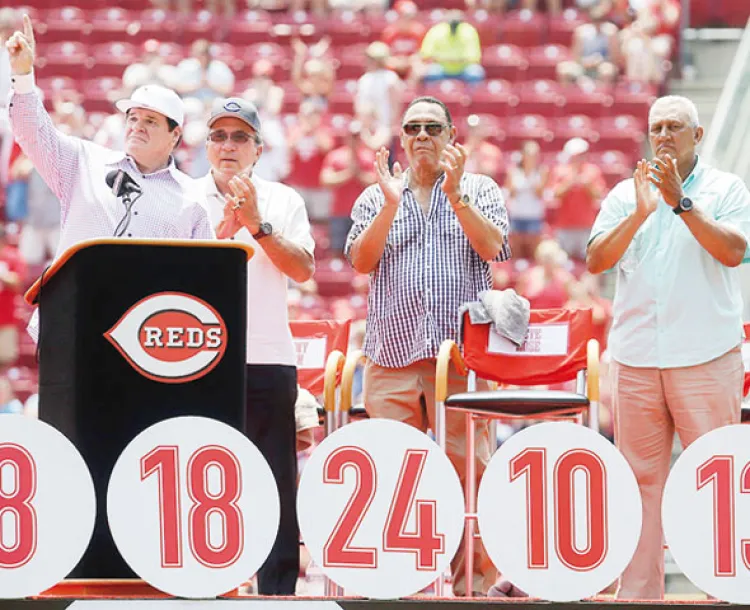 Homenajean a Pete Rose